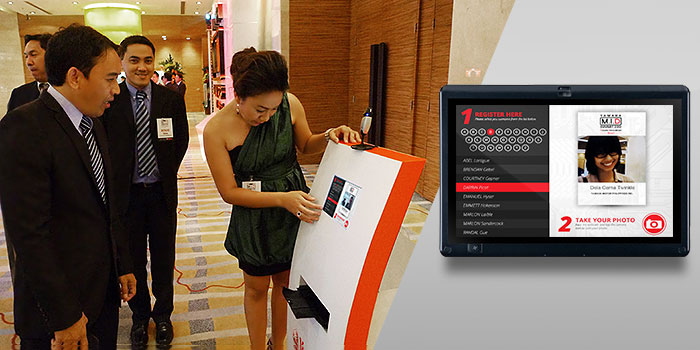 Yamaha Touch-screen Photo Kiosk