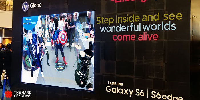 Globe Samsung Galaxy S6 Live Augmented Reality