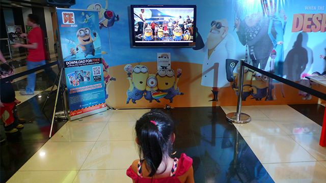 Despicable Me Augmented-Reality
