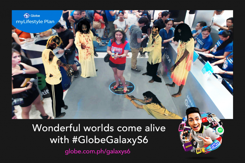 Globe Live Augmented Reality Printout